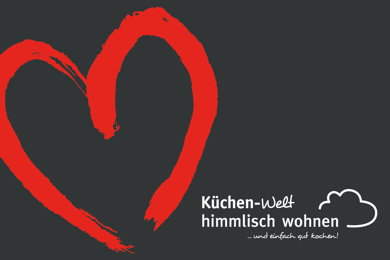 Rotes Herz und Himmlisch Wohnen Logo